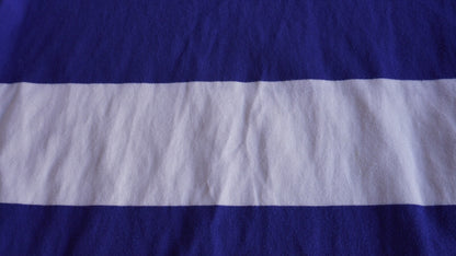 Vintage 90's Mobil 1 Racing Striped Rugby Shirt