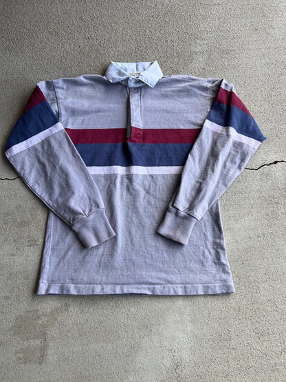 Vintage 80's L.L. Bean Striped Rugby Shirt