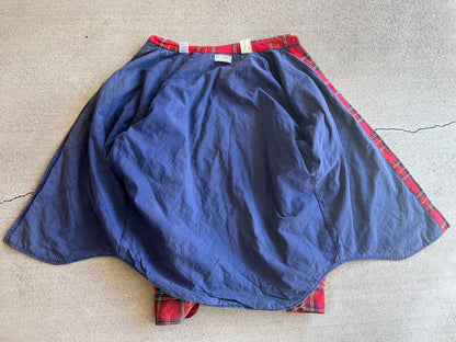 Vintage 80's L.L. Bean Tartan Button Up Overshirt