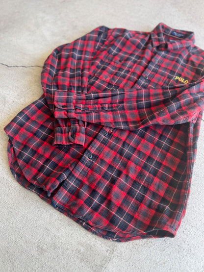 Vintage 90's Polo Ralph Lauren Flannel Button Up Shirt