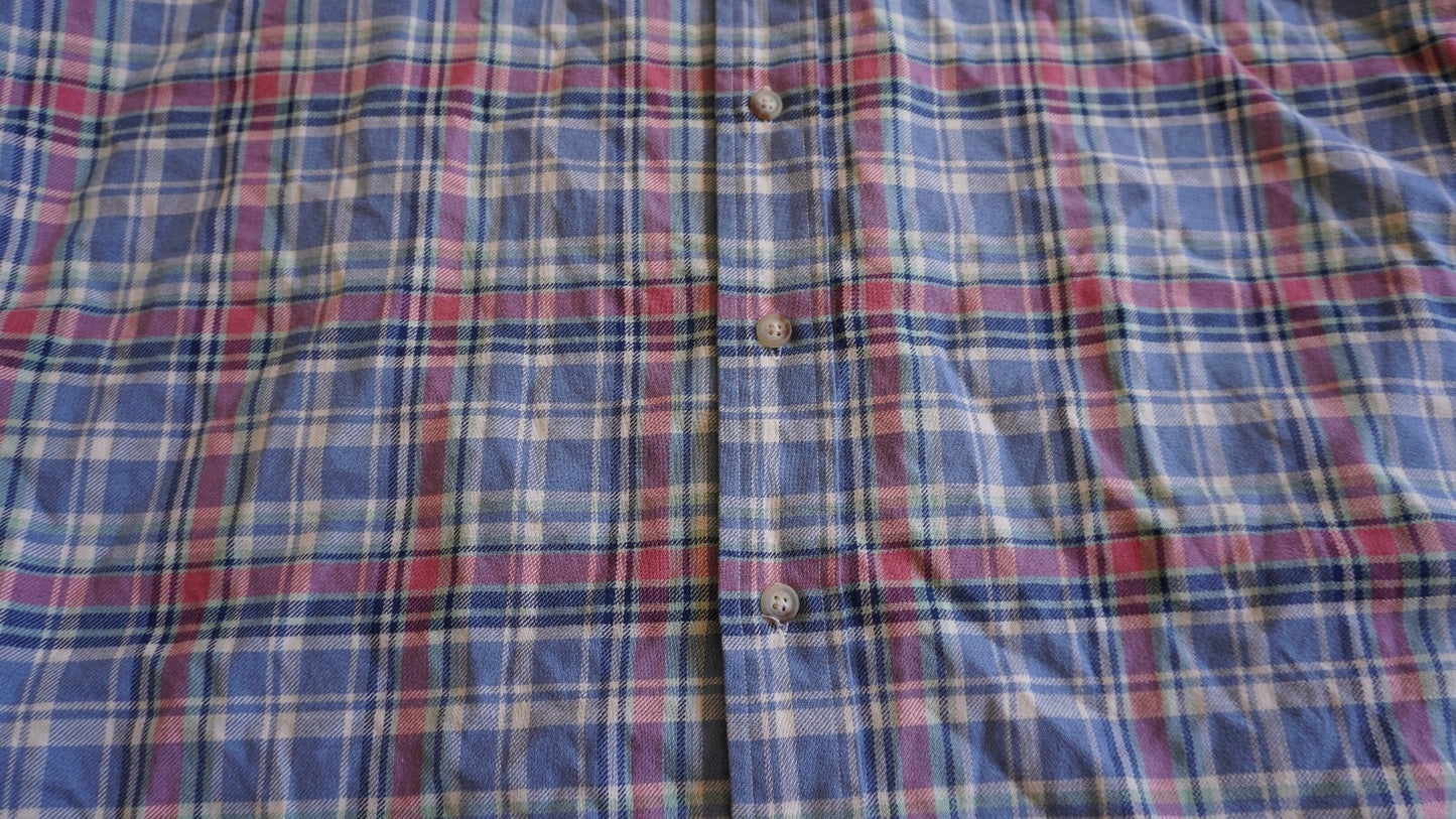 Vintage Y2K Polo Ralph Lauren Plaid Button Down Shirt
