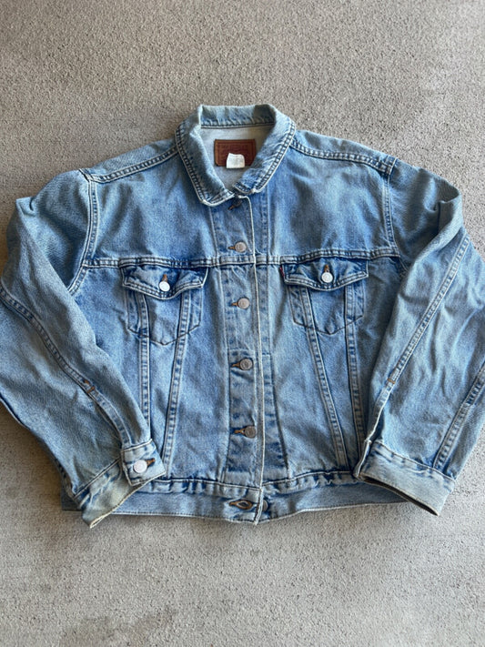 Vintage 90's Levi's Type III Denim Trucker Jacket