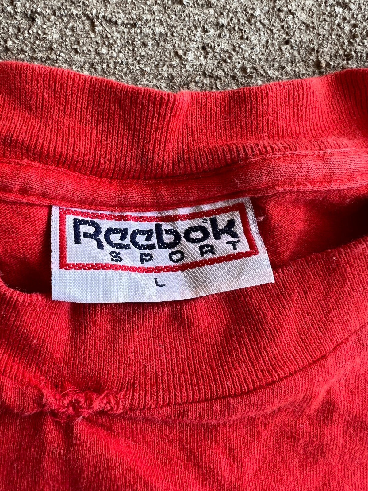 Vintage 90's Reebok Logo T-Shirt