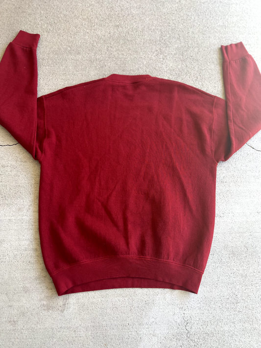 Vintage 90's Nebraska Cornhuskers 95' Back 2 Back Championship Sweatshirt