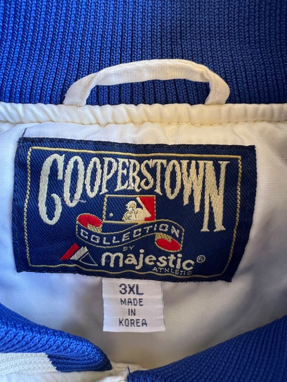 Vintage 90's Majestic Cooperstown Atlanta Braves Bomber Jacket