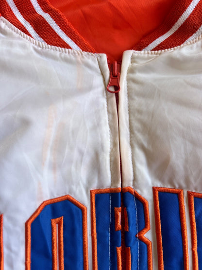 Vintage Y2K Starter Florida University Reversible Satin Bomber Jacket