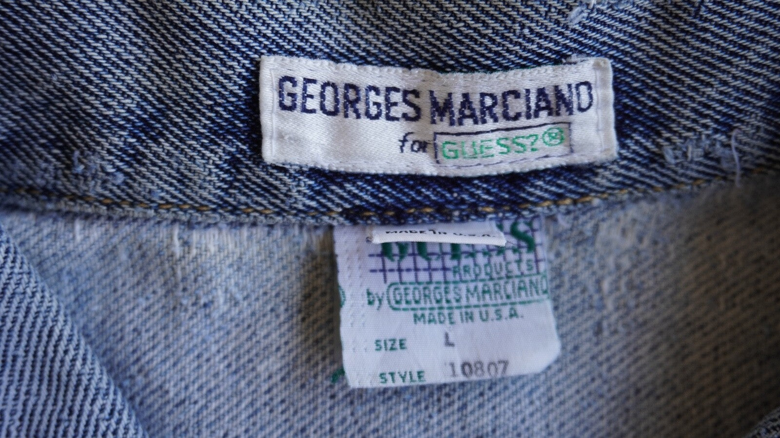 Vintage 80's Guess Denim Jacket