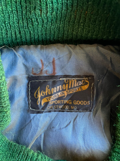 Vintage Johnny Mac Varsity Bomber Jacket