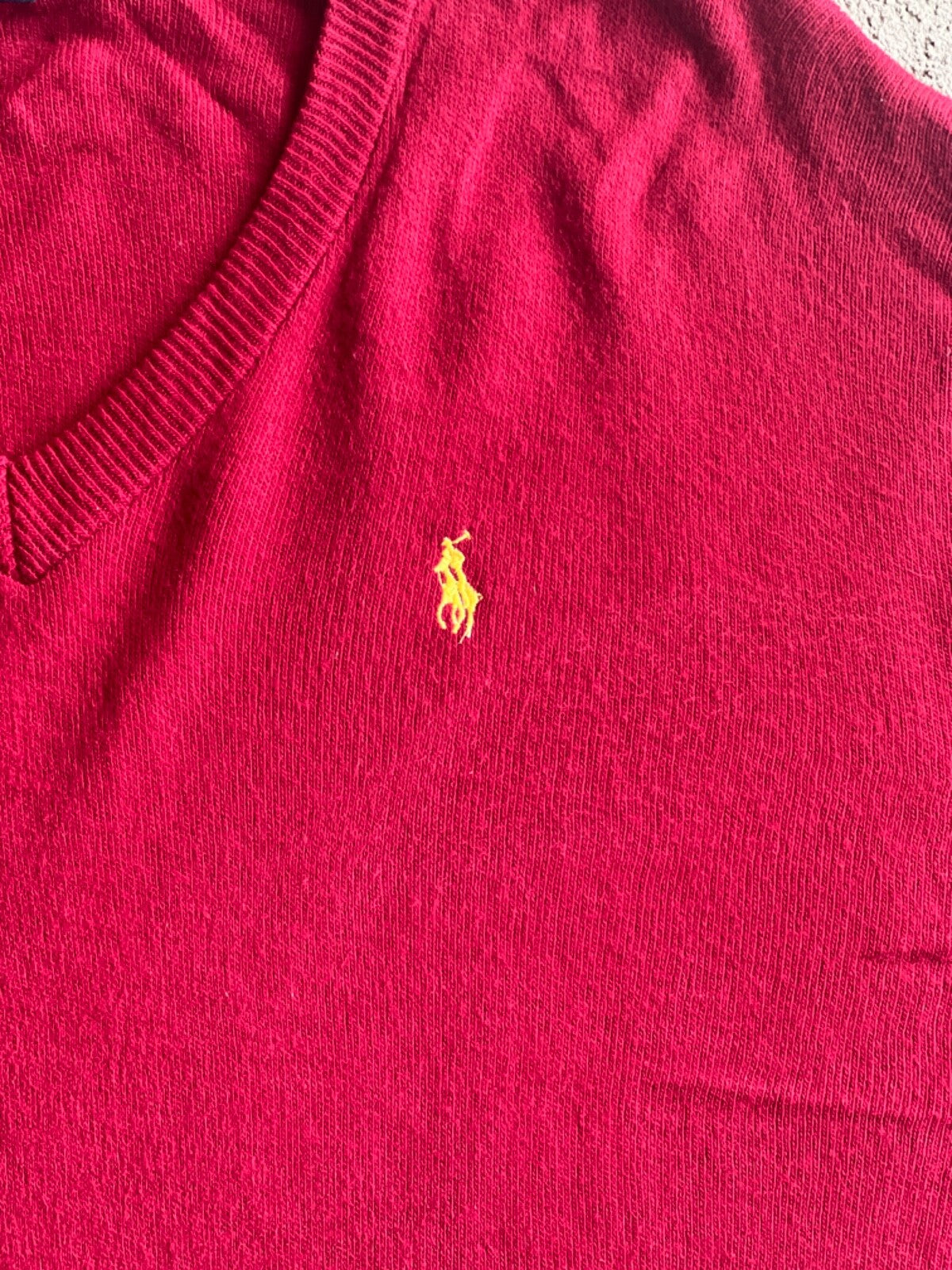Vintage 90's Polo Ralph Lauren V-Neck Sweater