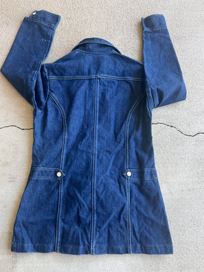 Vintage 70's Women's Wrangler Denim Western Button Up Shirt