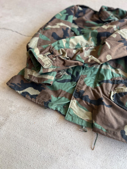 Vintage 80's Alpha Industries Cold Weather Field Camo Jacket