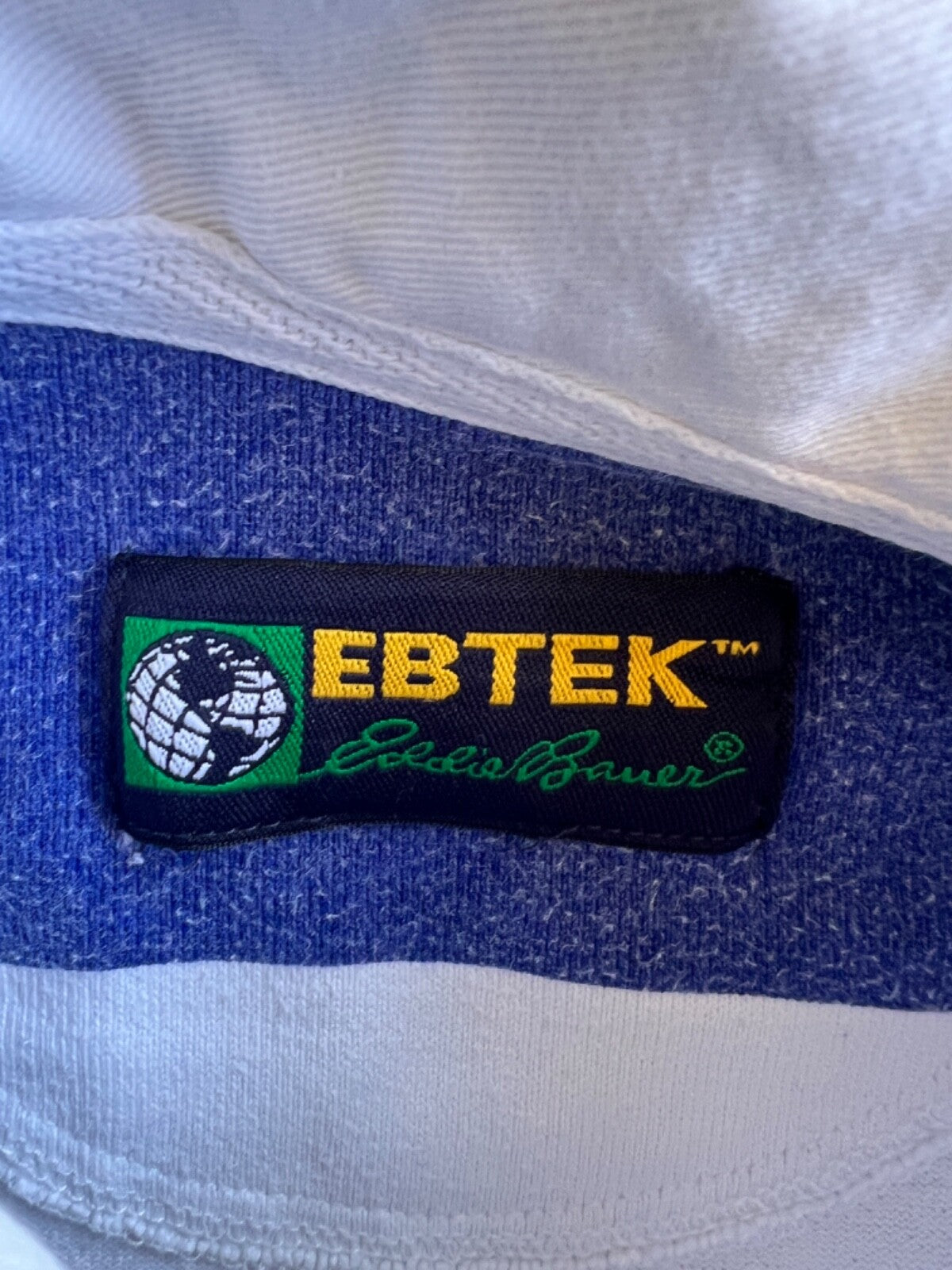 Vintage 90's Eddie Bauer EBTEK Striped Rugby Shirt