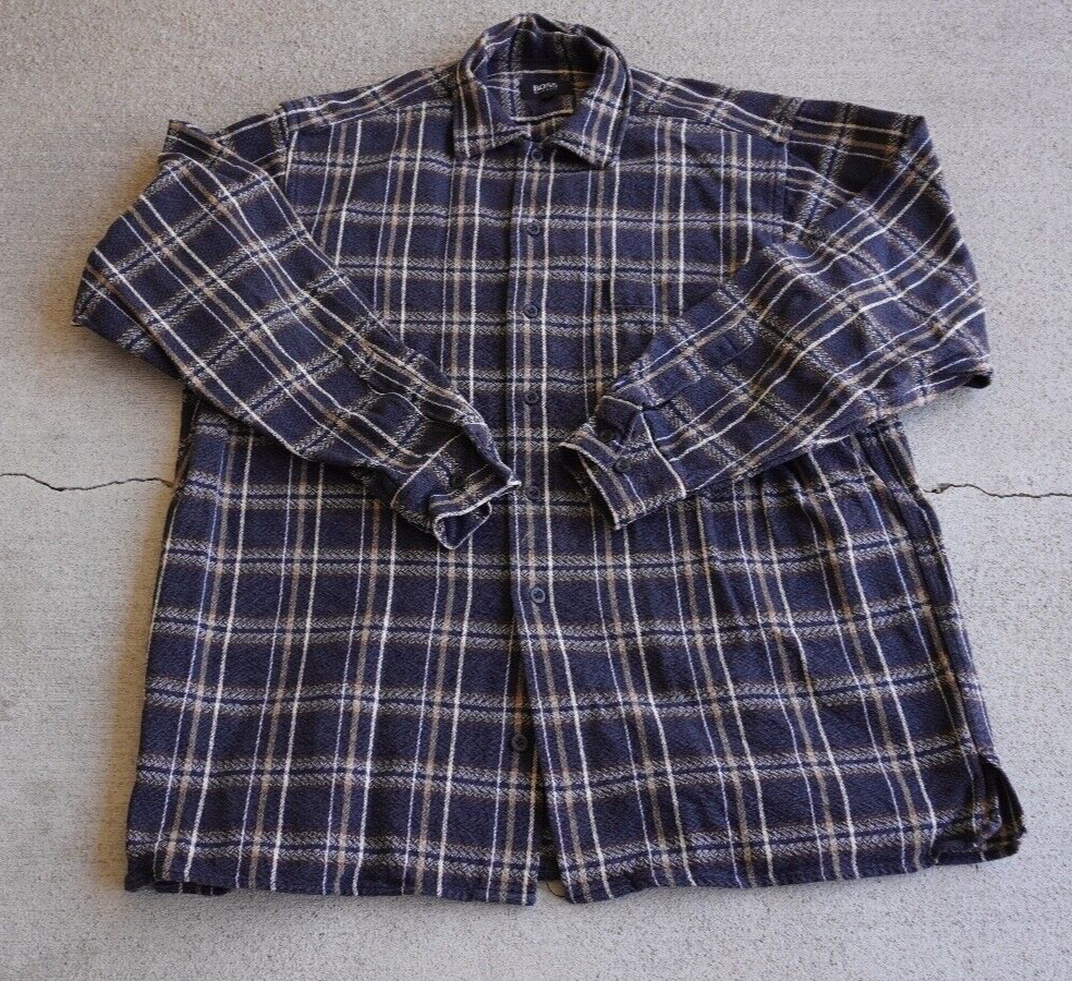 Hugo Boss Twill Cotton Button Up Shirt