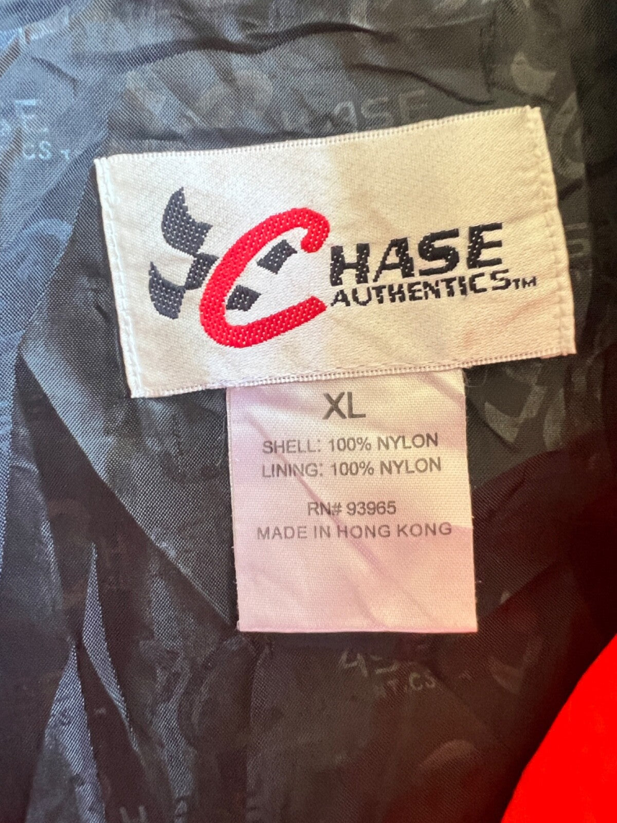 Vintage 90's Chase Authentics Tony Stewart Home Depot 20 Windbreaker Jacket