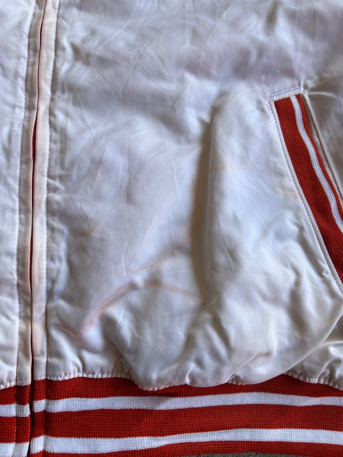 Vintage Y2K Starter Florida University Reversible Satin Bomber Jacket