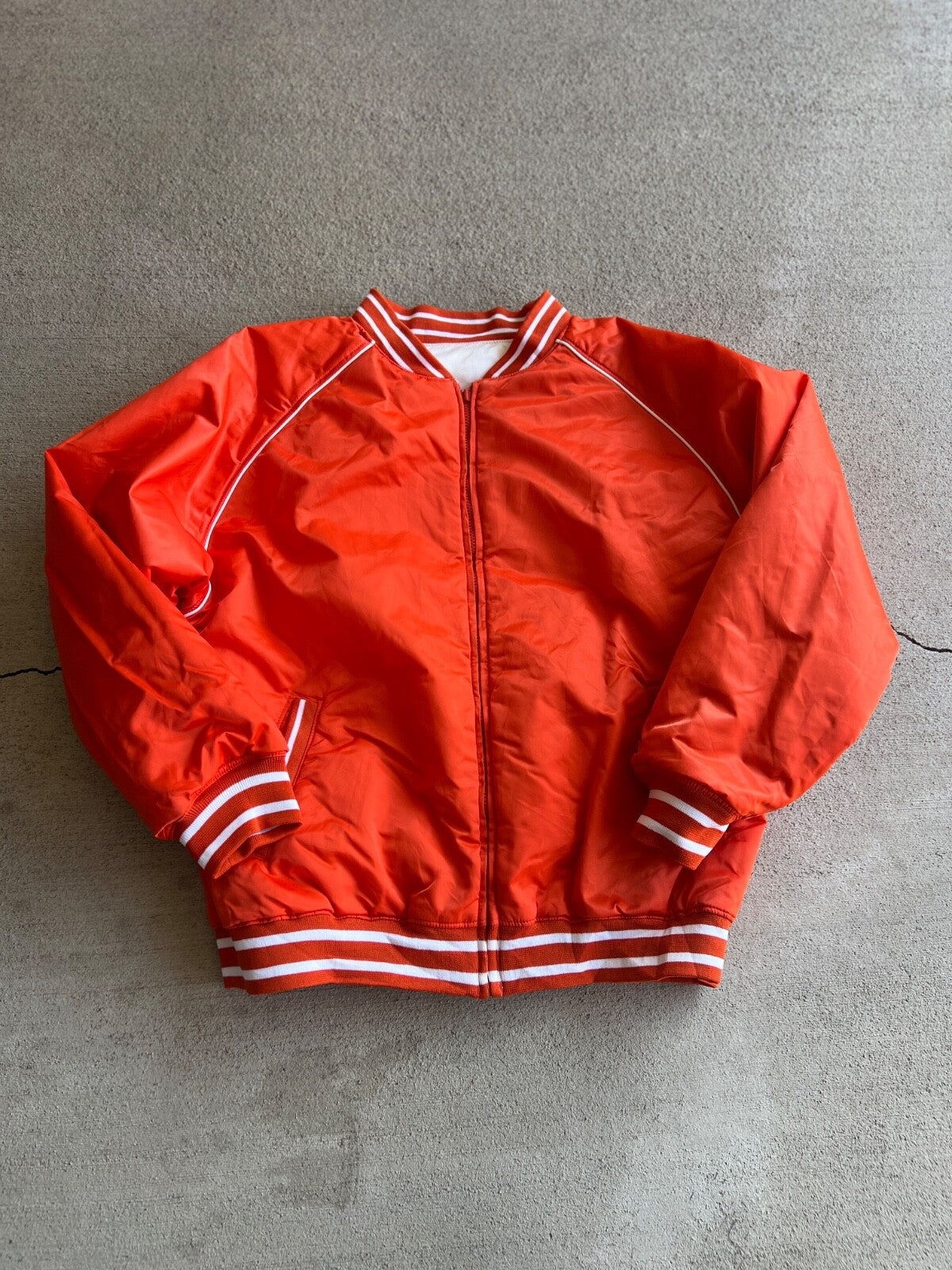 Vintage Y2K Starter Florida University Reversible Satin Bomber Jacket