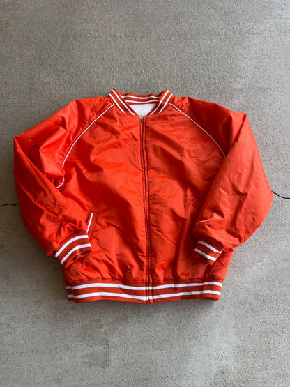 Vintage Y2K Starter Florida University Reversible Satin Bomber Jacket