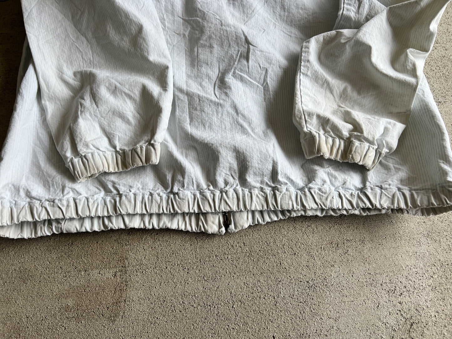 Vintage 90's Polo Ralph Lauren Pinstripe Zip Up Bomber Jacket