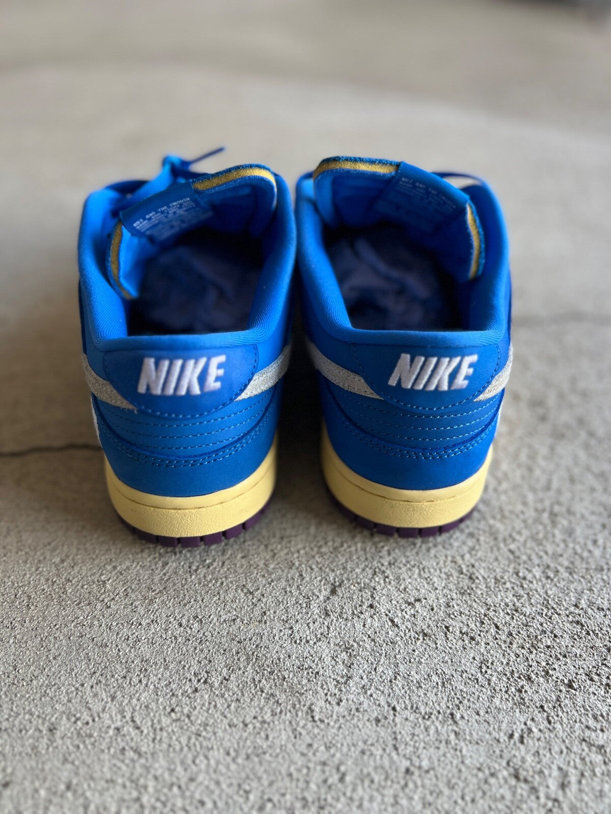 Nike Dunk Low UNDFT 5 On It Dunk vs AF1 Pre-Owned Men's US 11 Extra Laces No Box