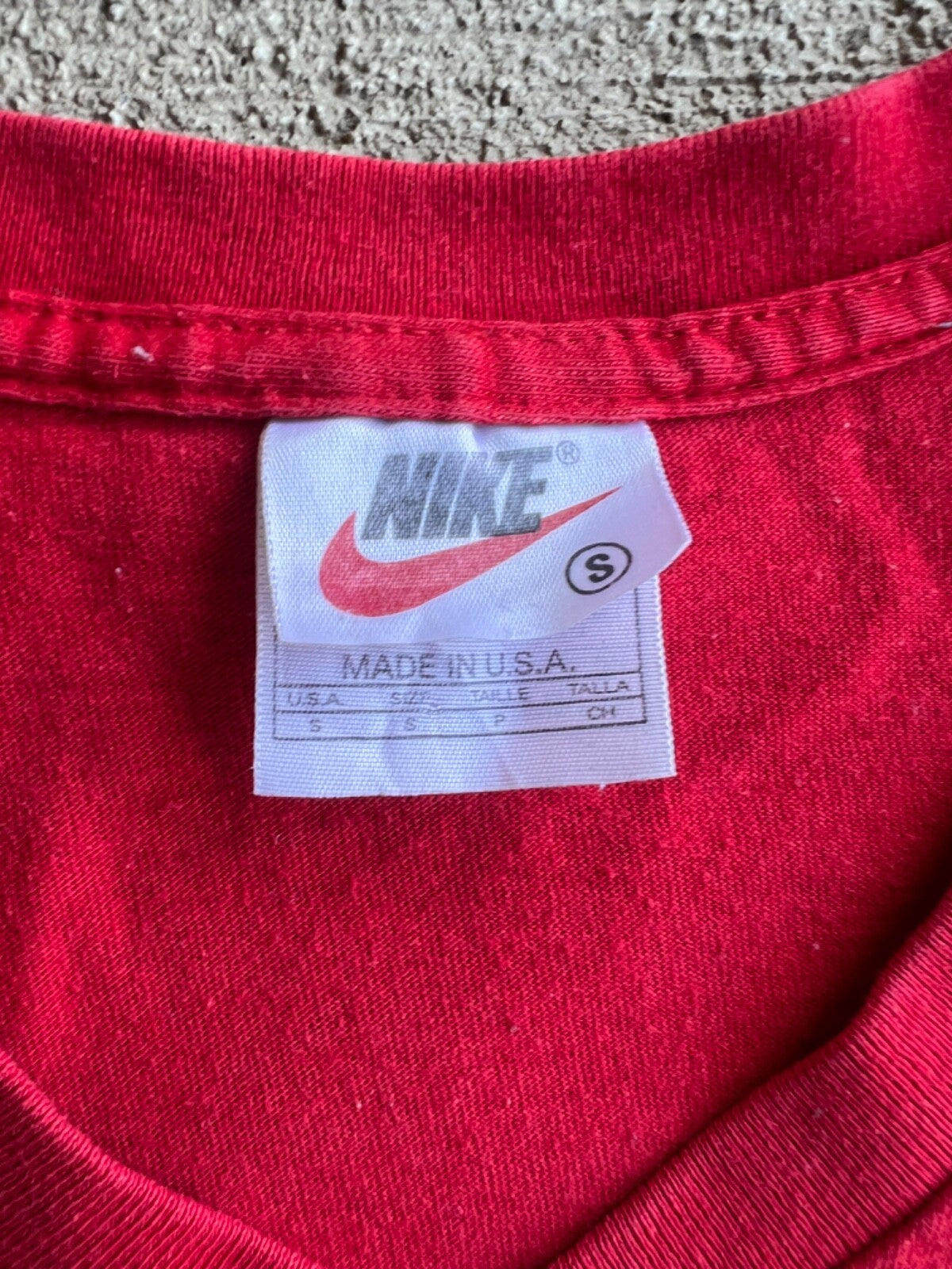 Vintage 90's Nike V-Neck T-Shirt