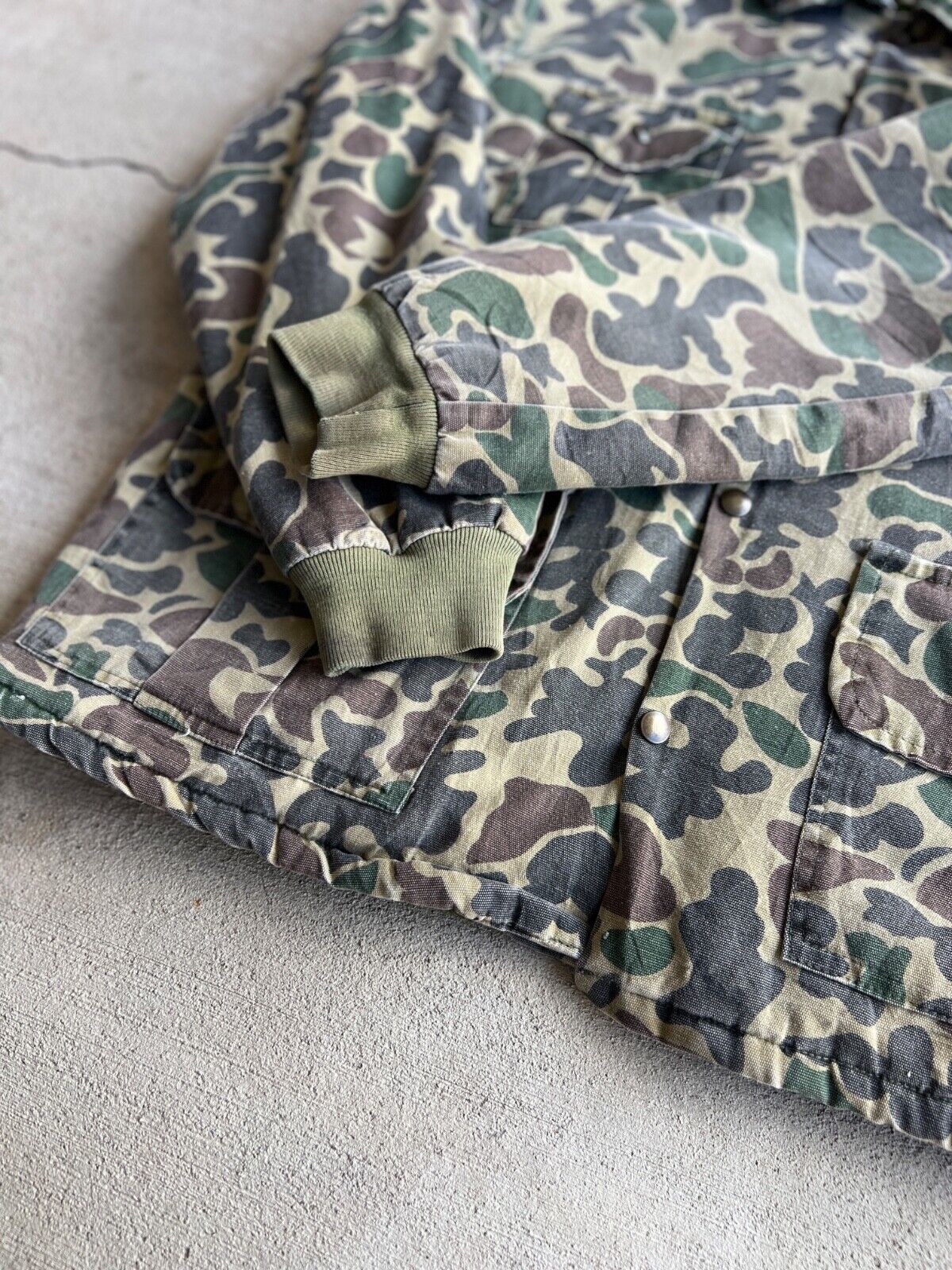 Vintage Lee Duck Camo Hunting Jacket