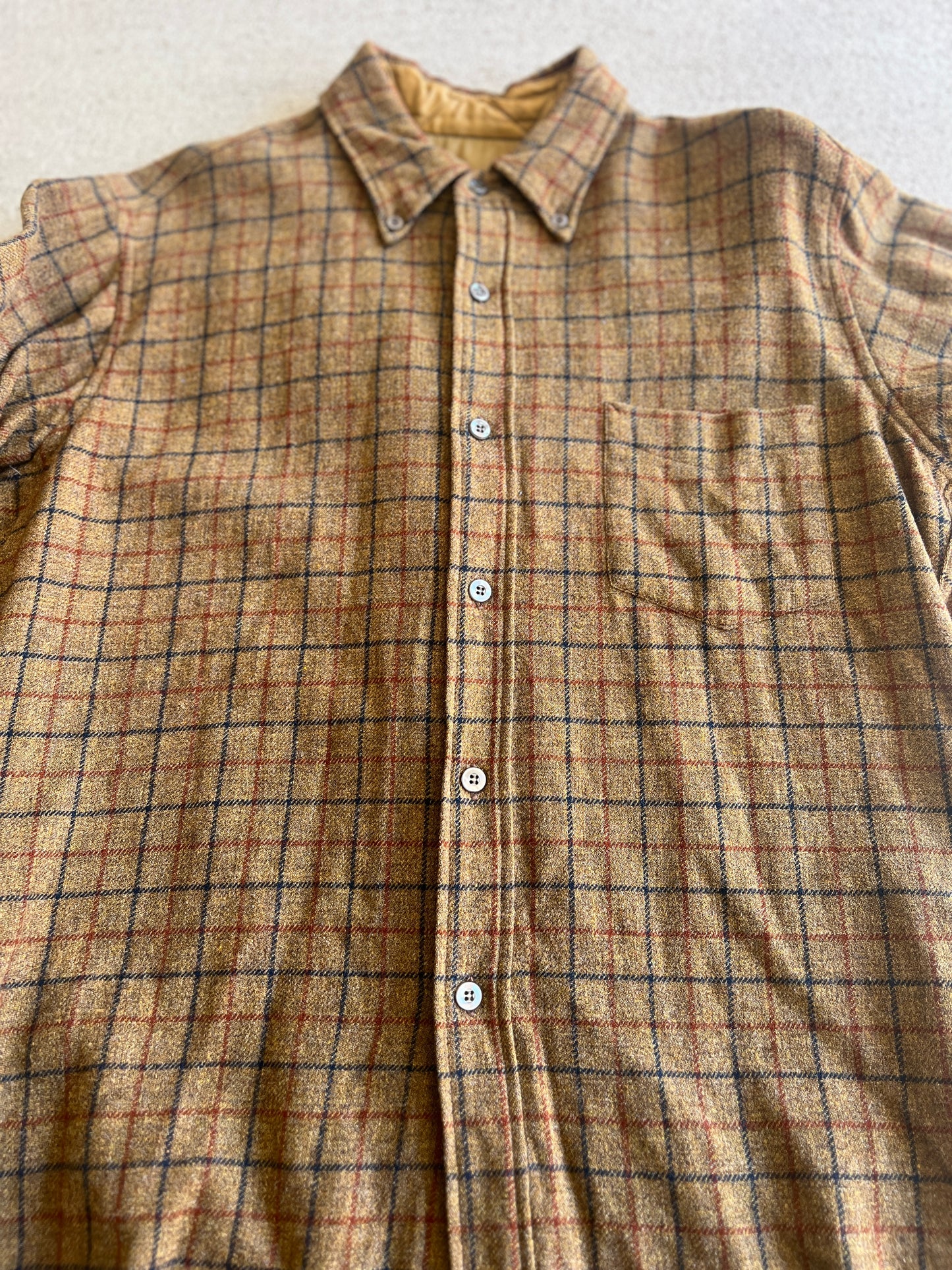 Vintage 90's Pendleton Check Button Up Shirt