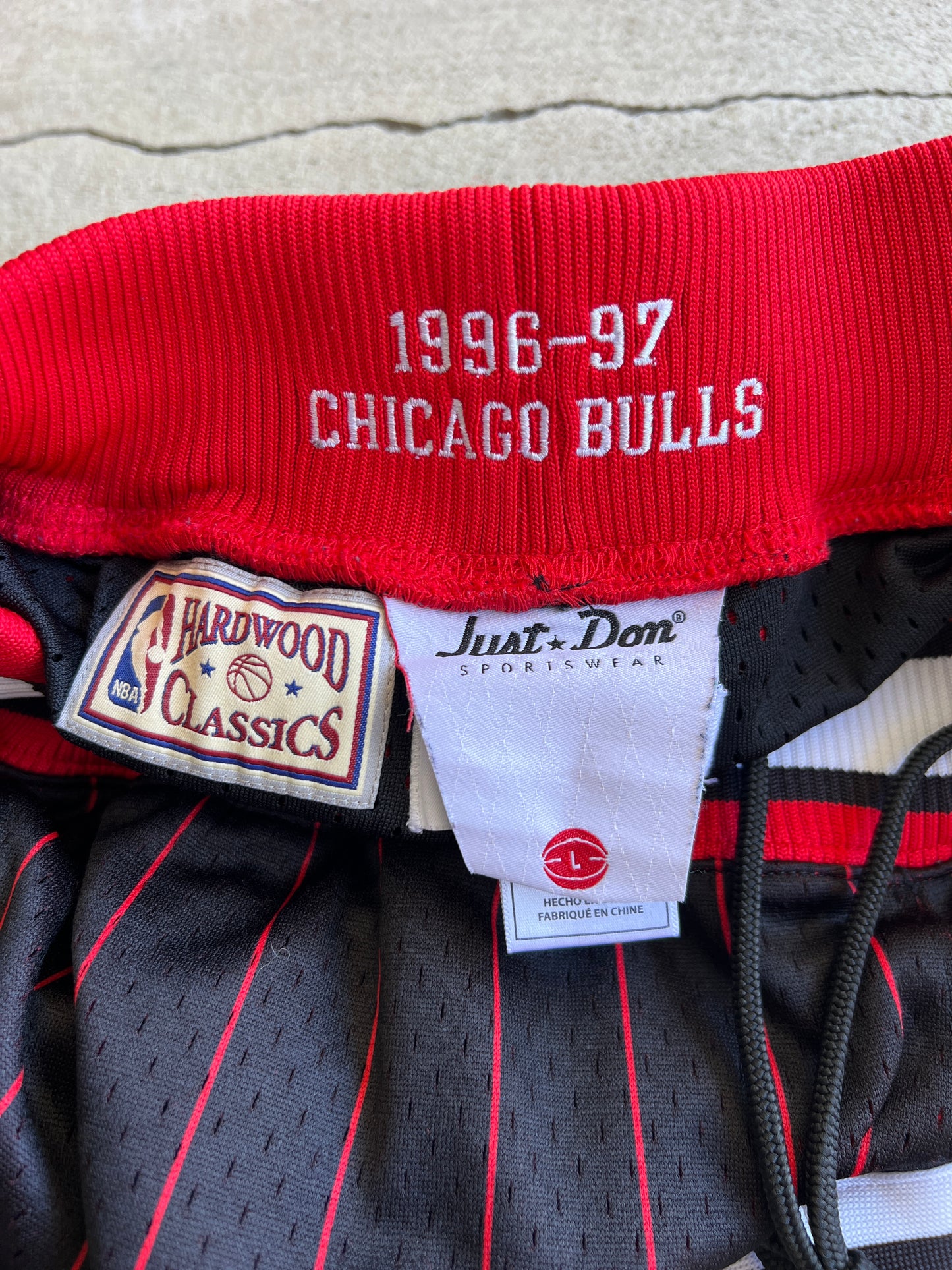 Just Don 96-97 Chicago Bulls Shorts