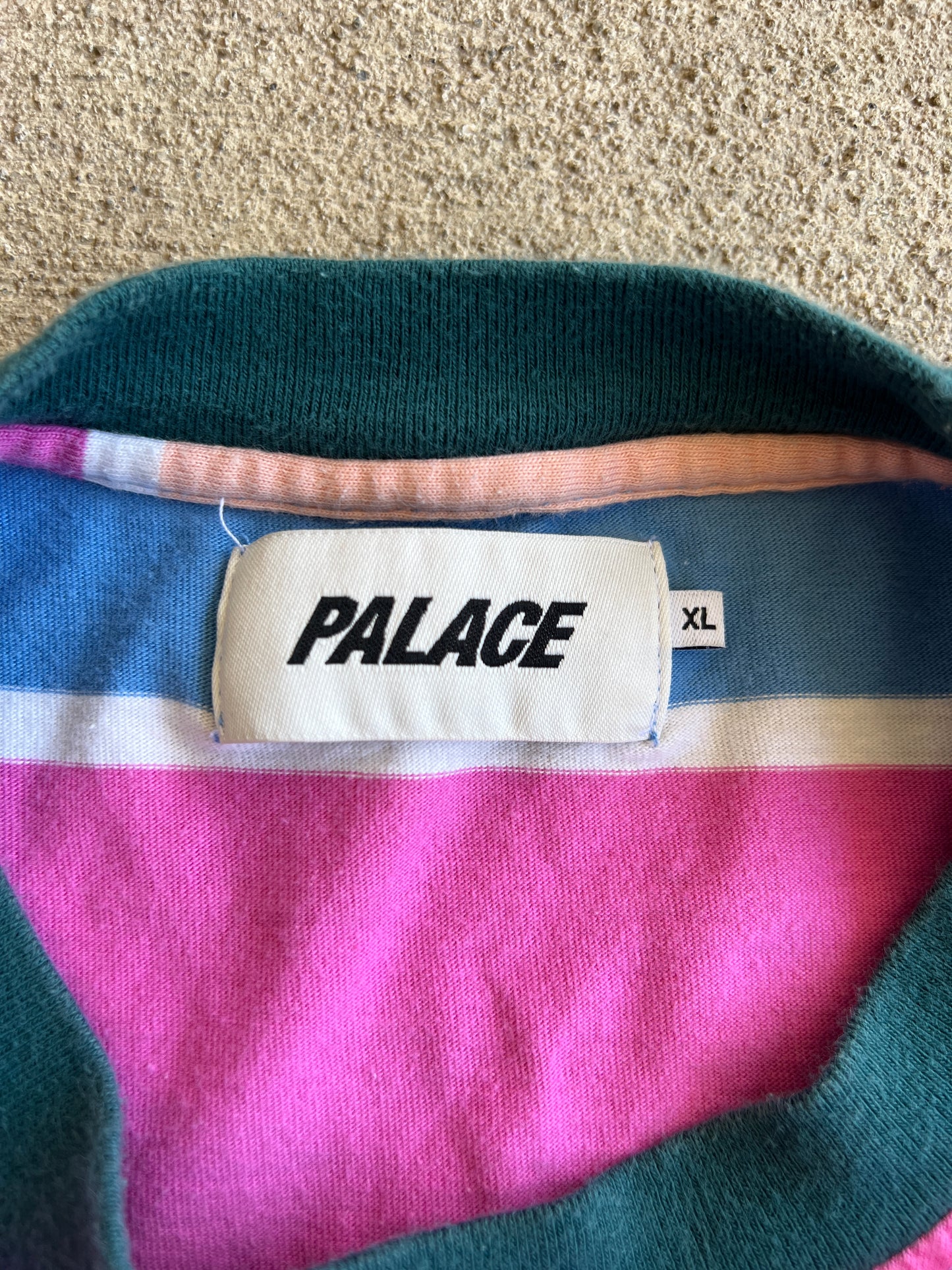 Palace "Wide/On" Stripped T-Shirt