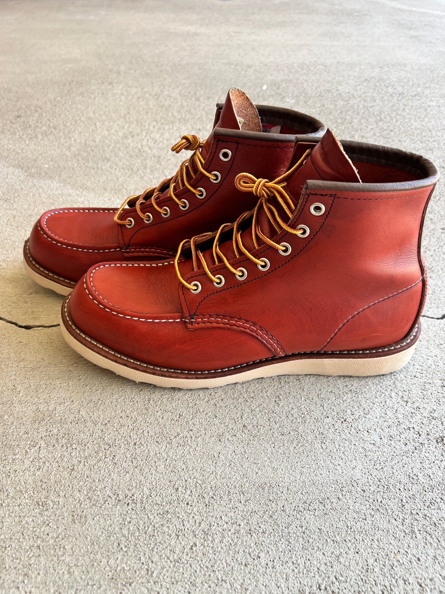 Red Wing Classic Moc Oro Russet 6" Boot 10.5 US Mens