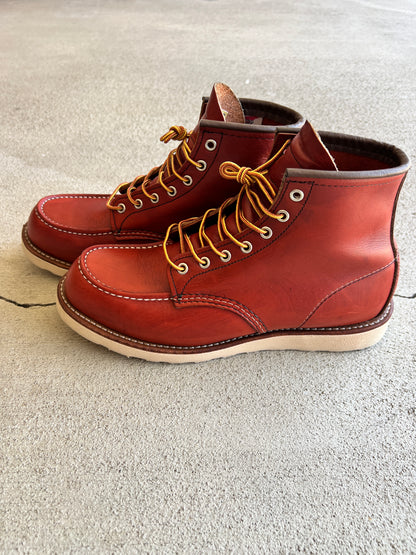 Red Wing Classic Moc Oro Russet 6" Boot 10.5 US Mens