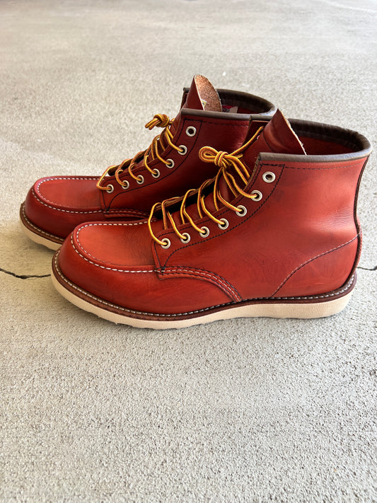 Red Wing Classic Moc Oro Russet 6" Boot 10.5 US Mens