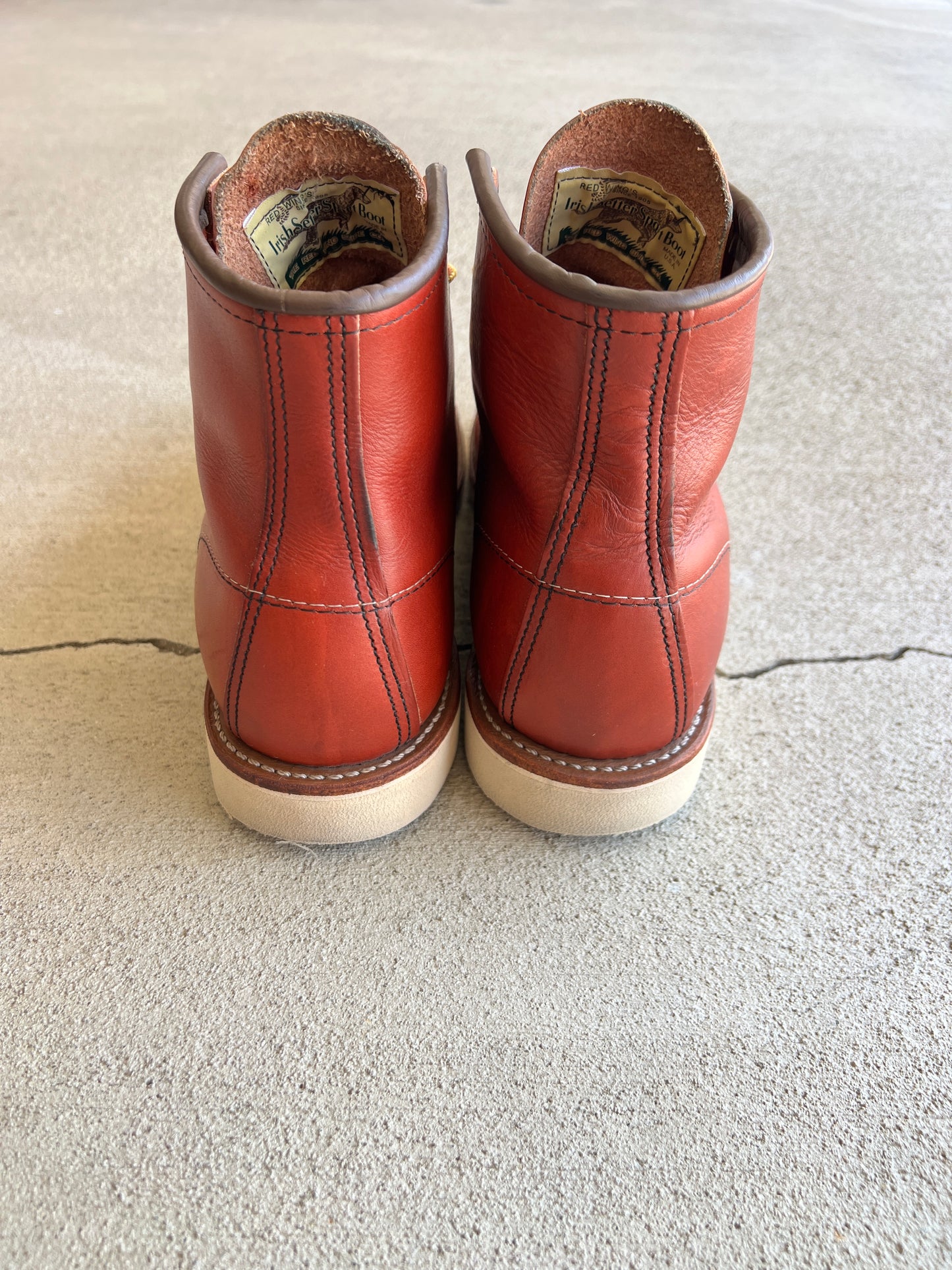 Red Wing Classic Moc Oro Russet 6" Boot 10.5 US Mens