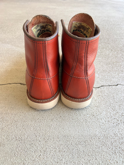 Red Wing Classic Moc Oro Russet 6" Boot 10.5 US Mens