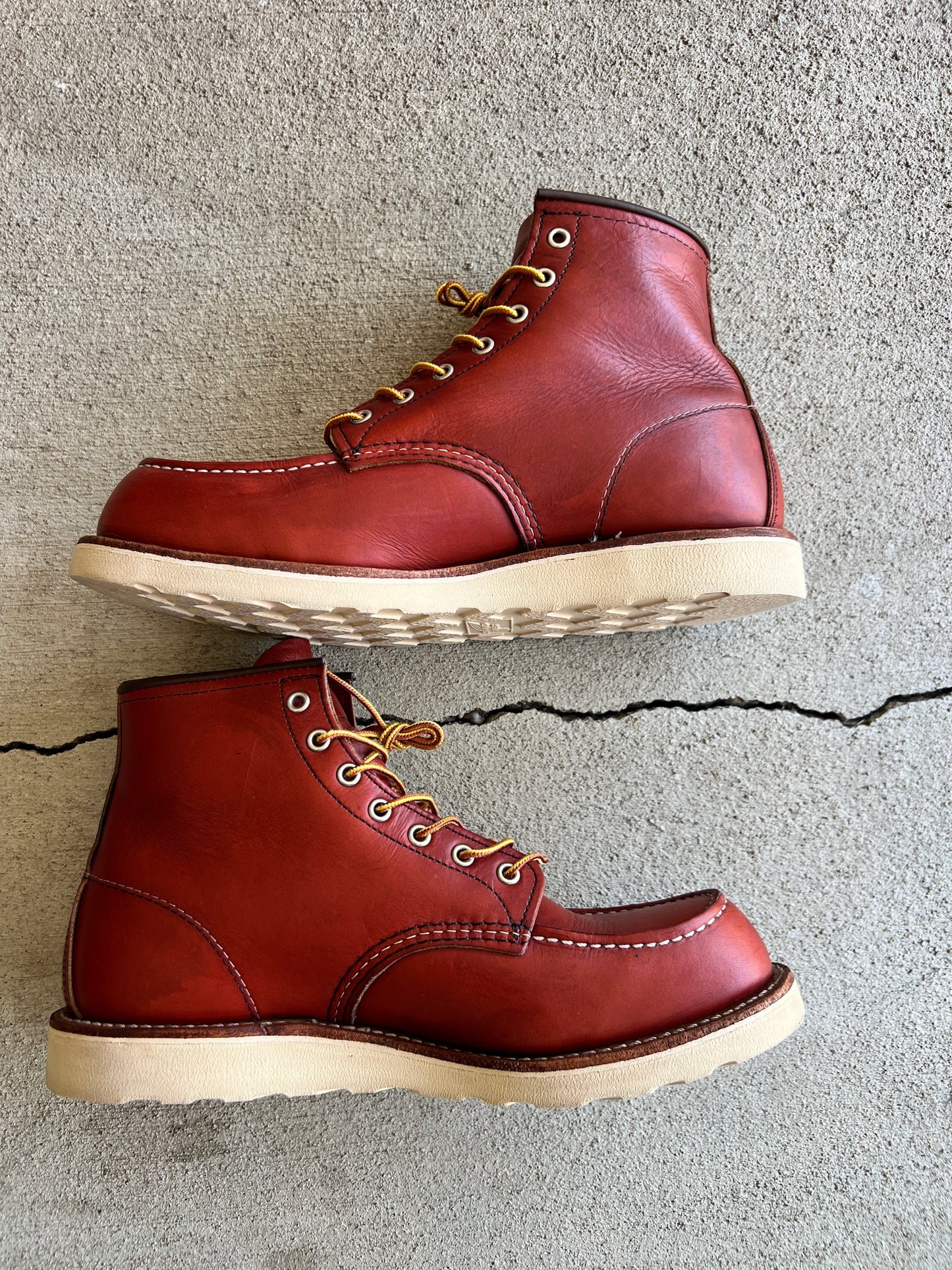 Red Wing Classic Moc Oro Russet 6" Boot 10.5 US Mens