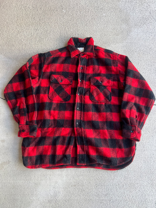 Vintage 80's Sears Buffalo Button Up Shirt
