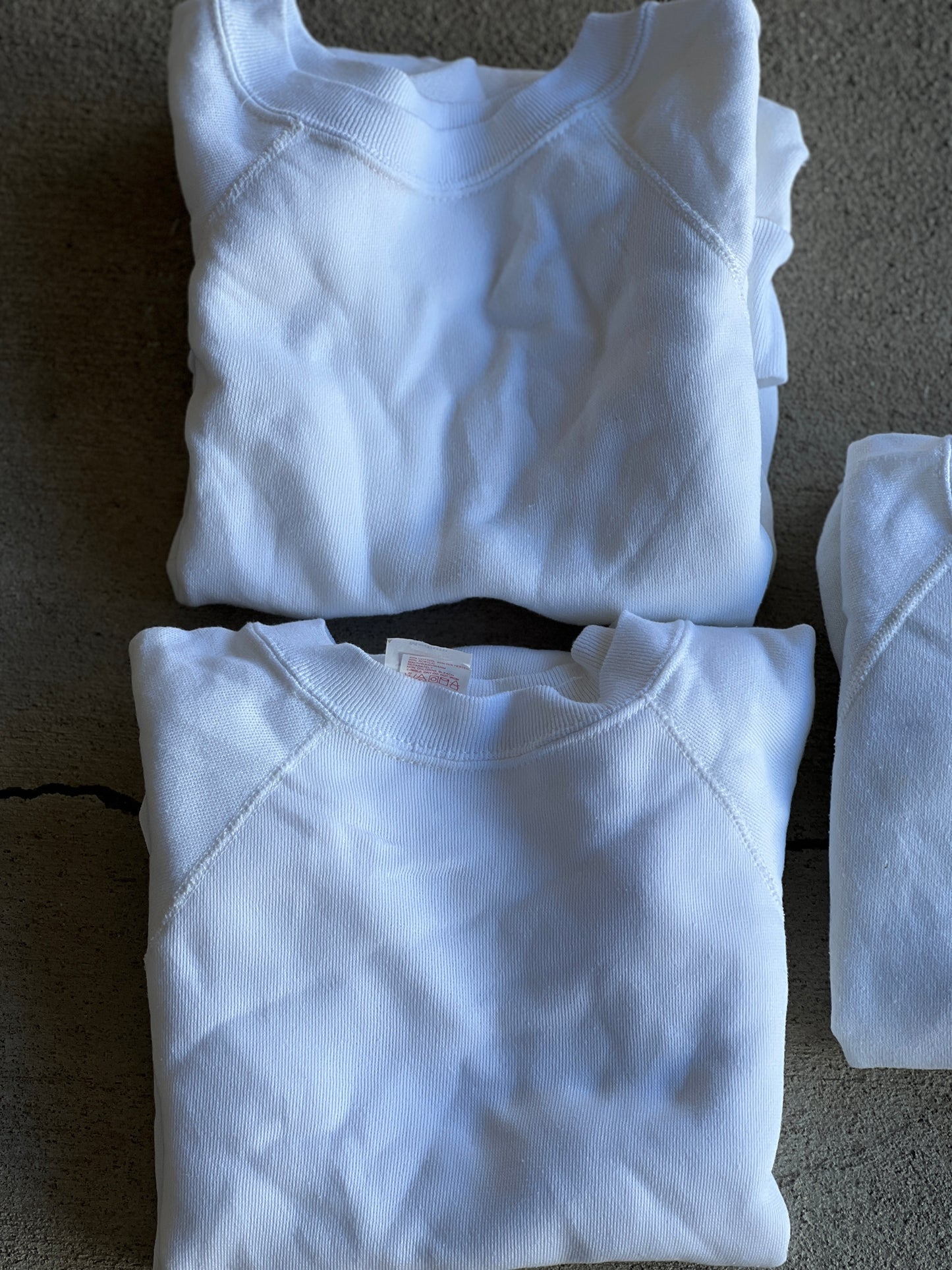 Small Bundle 5 Blank Short Sleeve Sweatshirts